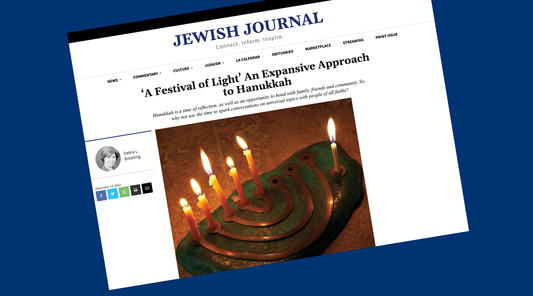 Front page of the Jewish Journal website